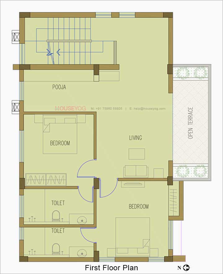 First floor plan