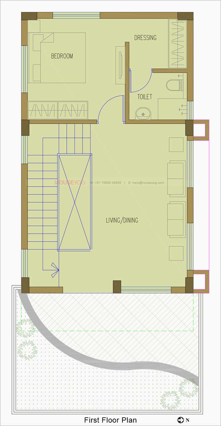 First floor plan