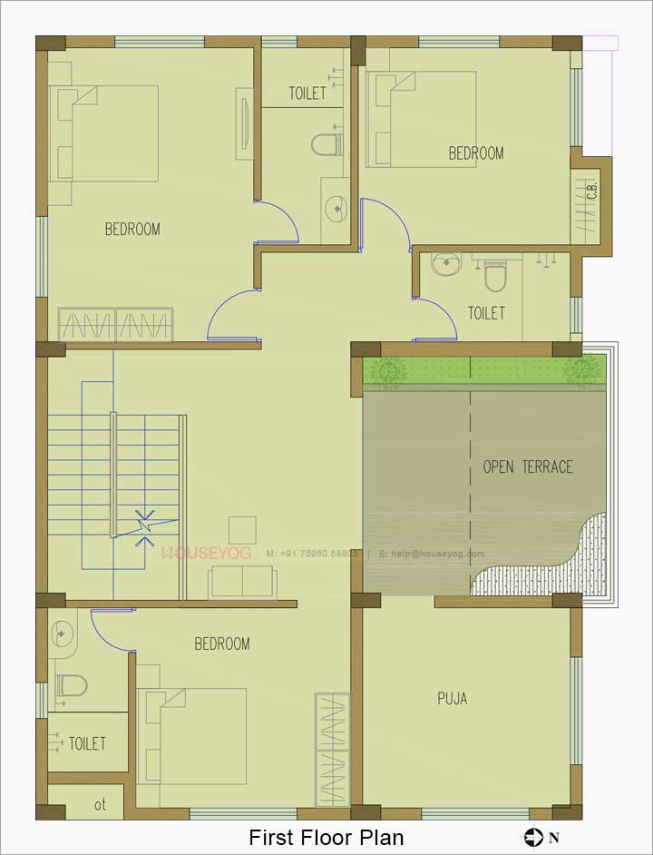 First floor plan