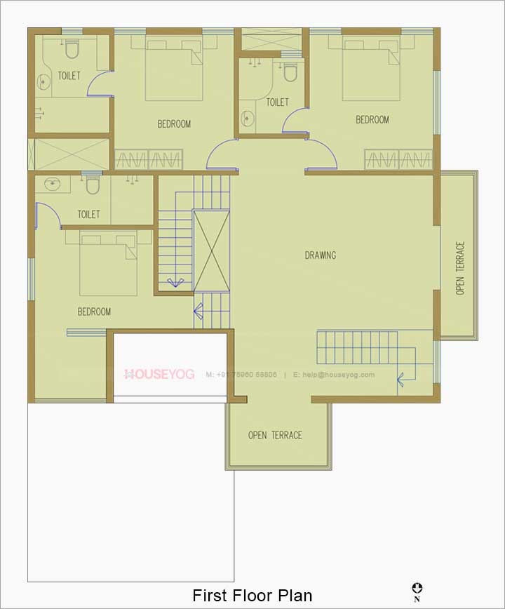 First floor plan