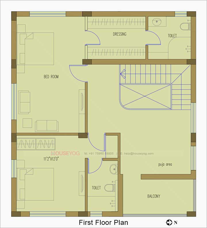 First floor plan