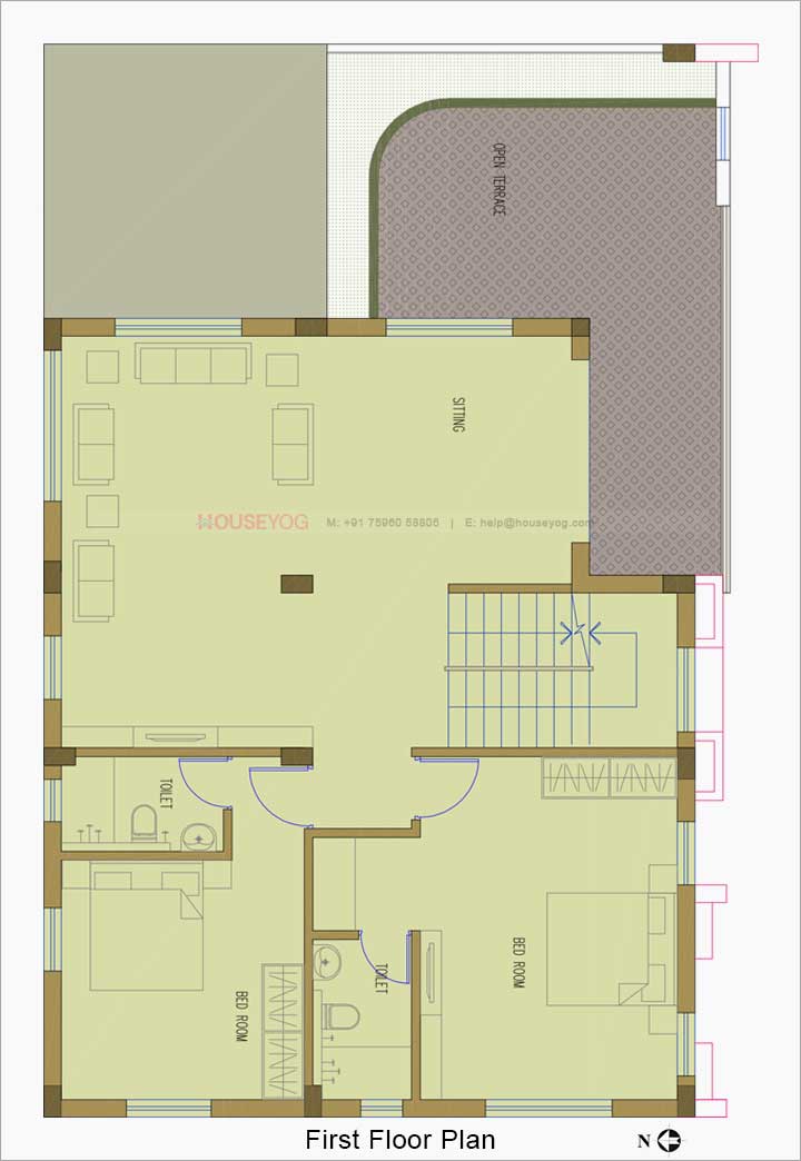 First floor plan