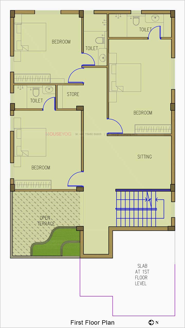 First floor plan