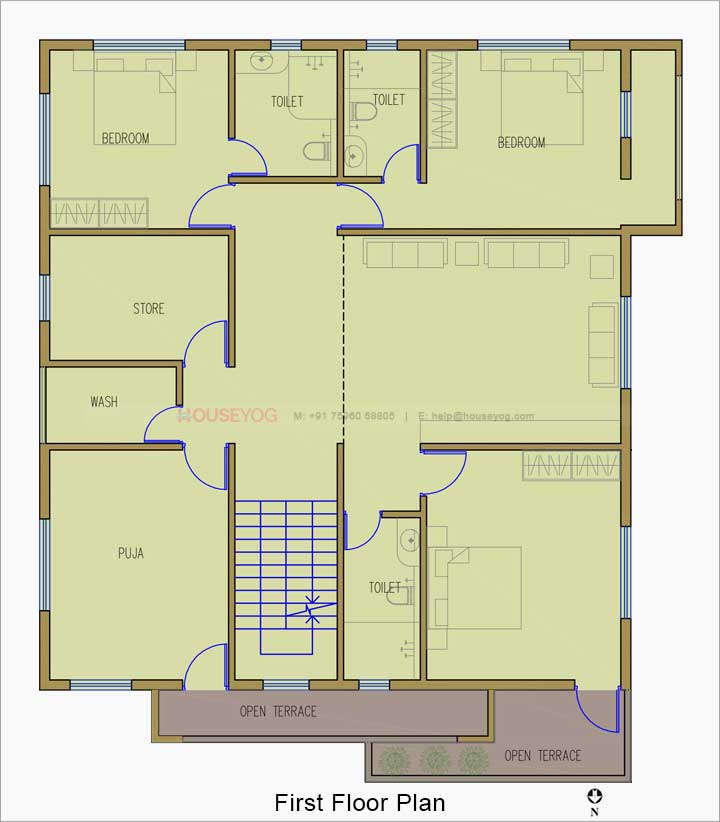 First floor plan