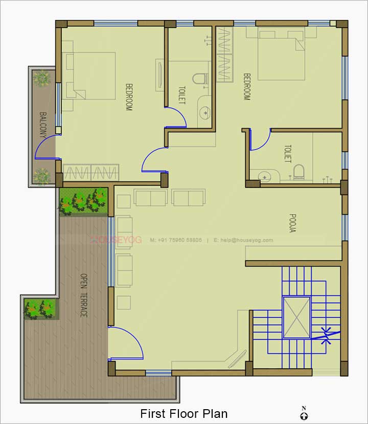 First floor plan