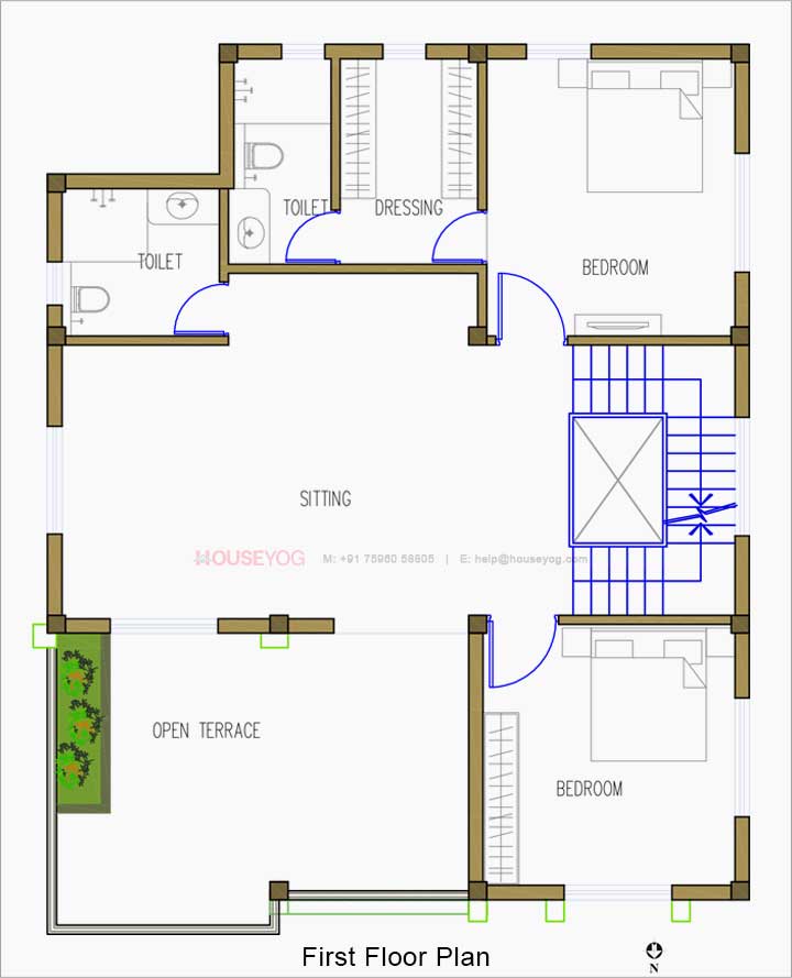 First floor plan