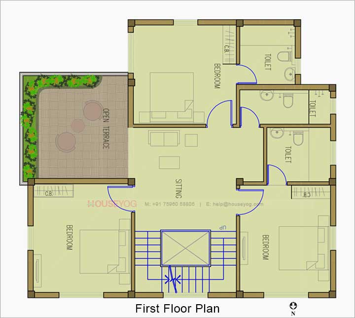 First floor plan