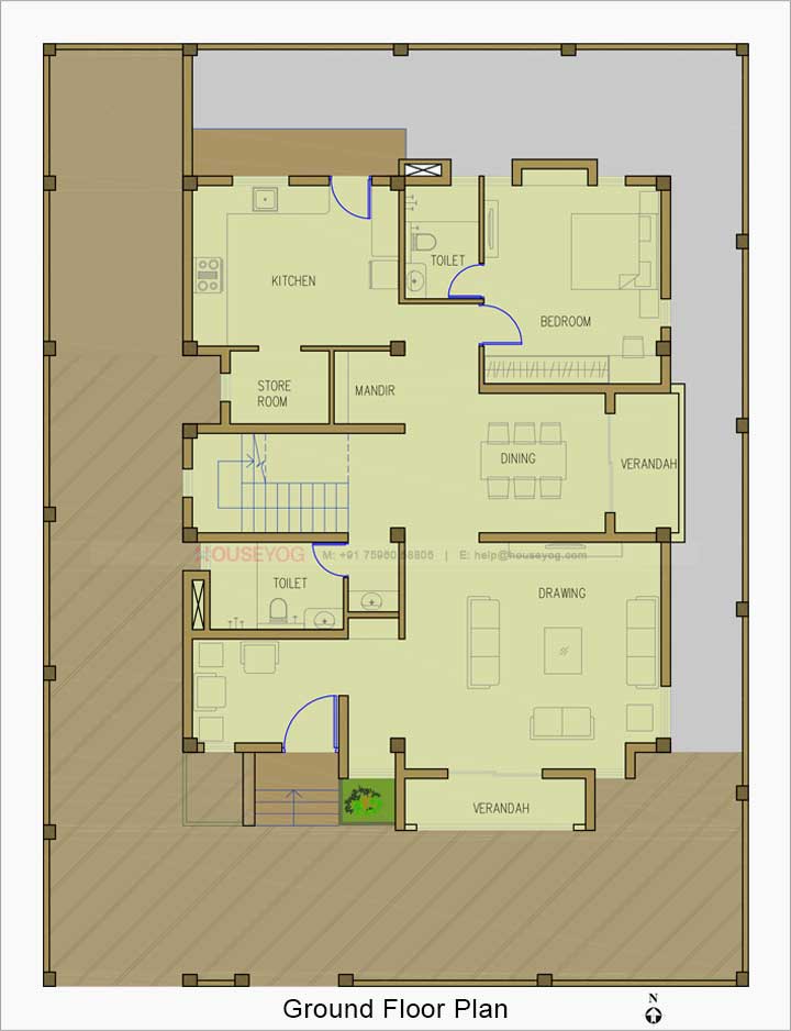 Ground floor plan