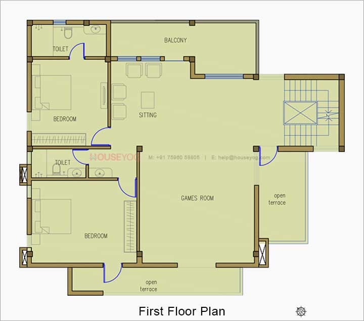 First floor plan