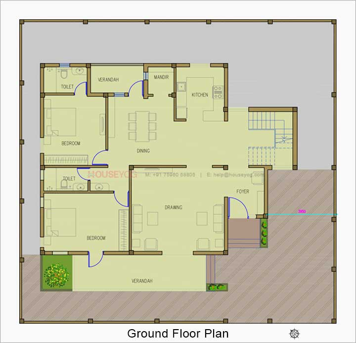 Ground floor plan