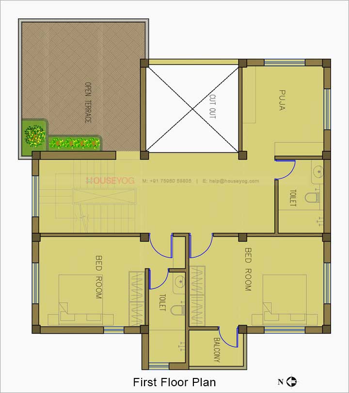 First floor plan