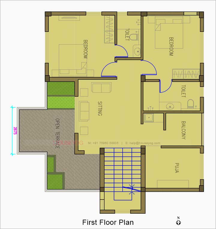 First floor plan