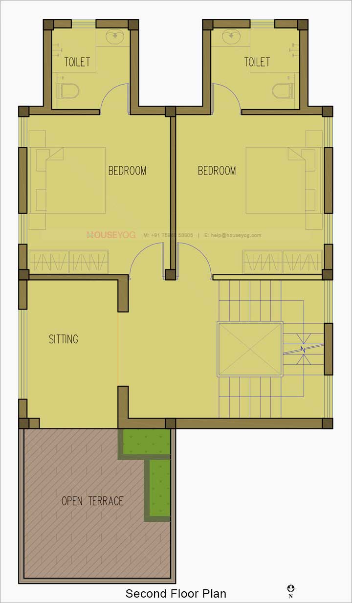 Second floor plan