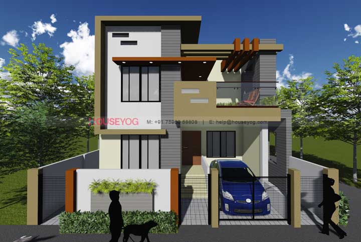 House Elevation - Front View