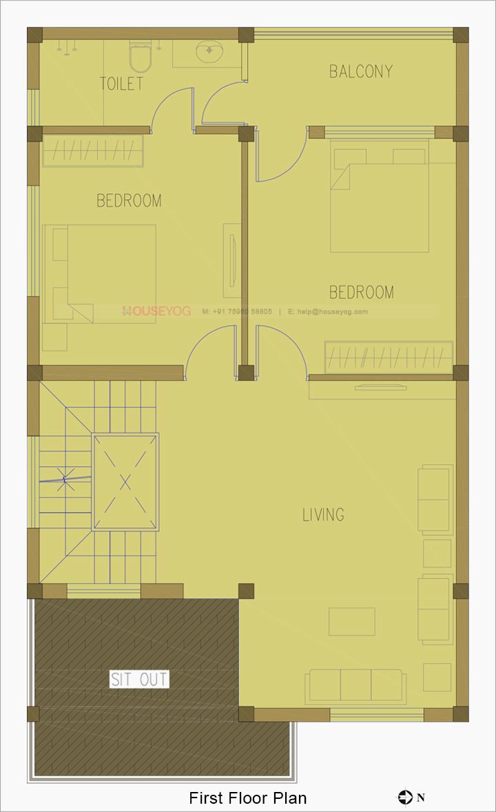 First floor plan