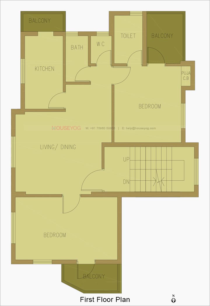 First floor plan