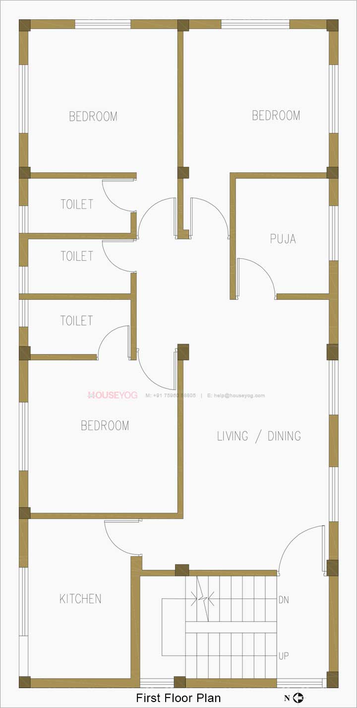 First floor plan