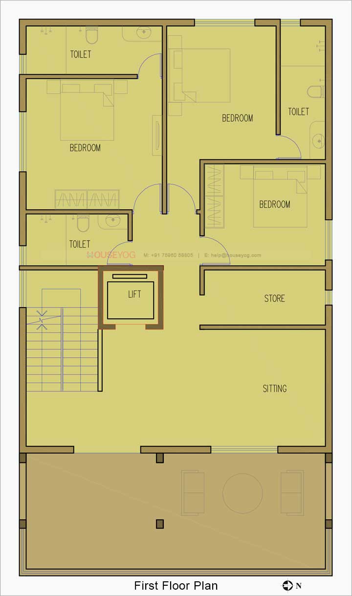 First floor plan