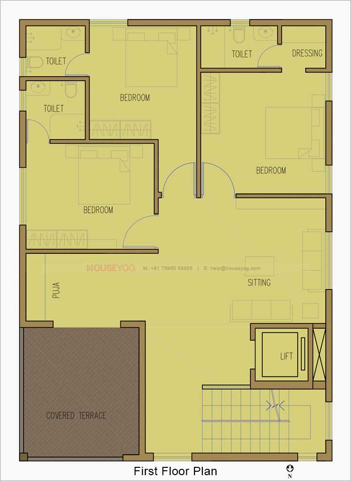 First floor plan