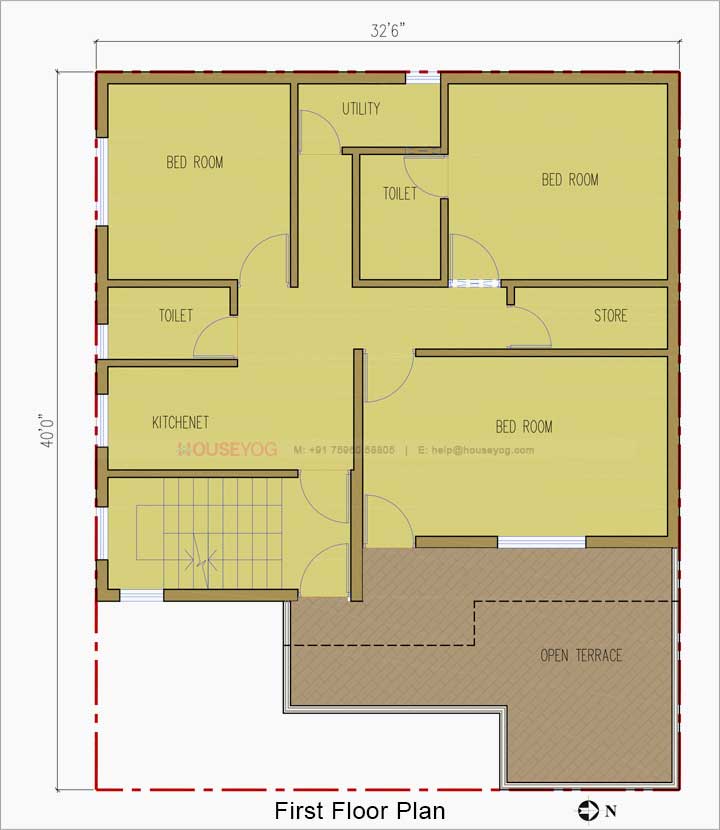 First floor plan