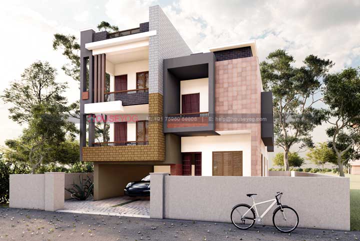 House Elevation - Option 2 - Front View