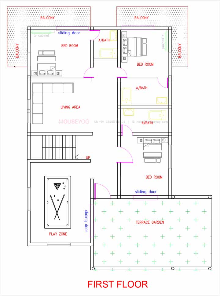 First floor plan