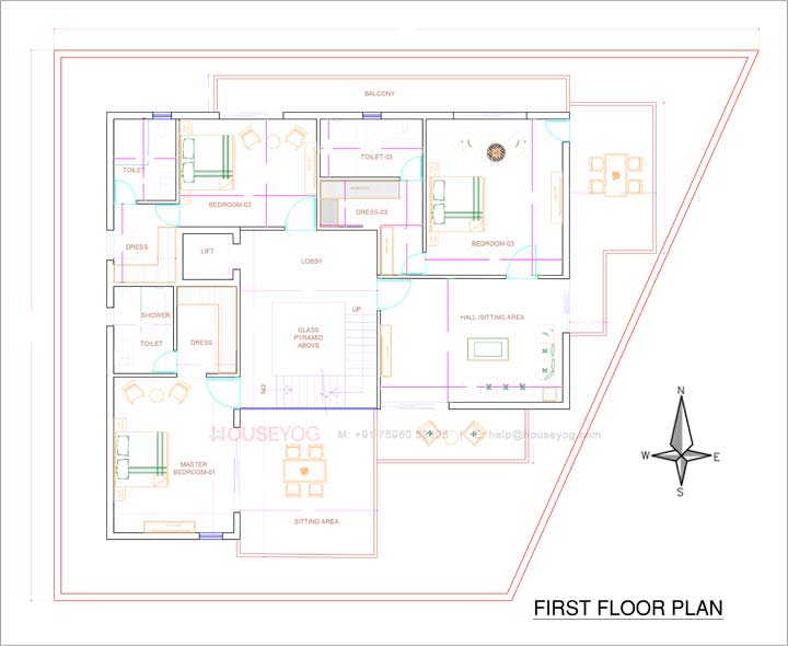 First floor plan