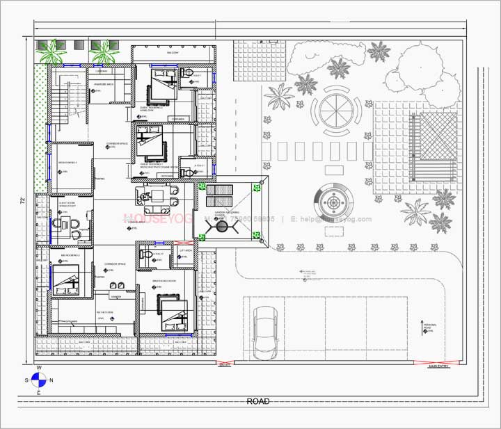 First floor plan