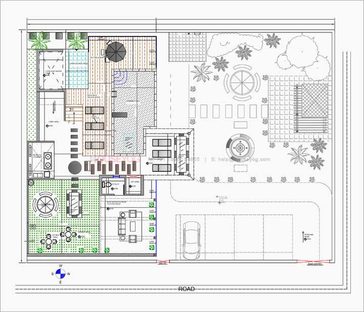 Terrace floor plan