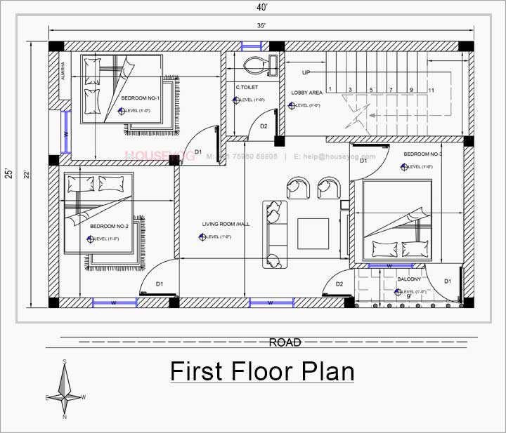 First floor plan