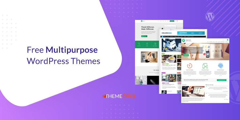 Free Multipurpose WordPress Themes