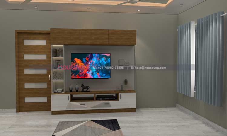 Small Tv Unit Design Idea for Small Space