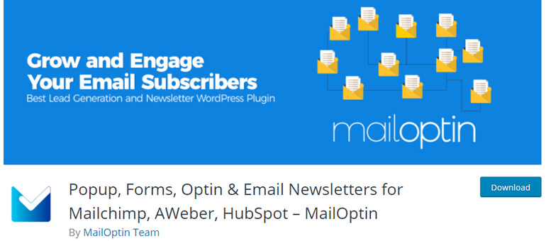 Mailoptin Free WordPress Newsletter Plugin