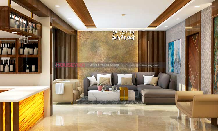 Best Luxury Living Room Design for Indian Apartments